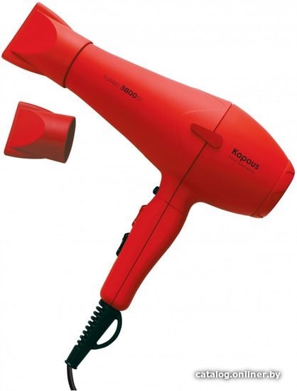 

Фен Kapous Professional Turbo 3800ST (красный)
