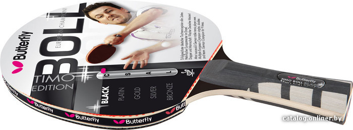 

Ракетка для настольного тенниса Butterfly Timo Boll Black [85030]