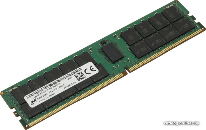 

Оперативная память Micron 64GB DDR4 PC4-23400 MTA36ASF8G72PZ-2G9B2