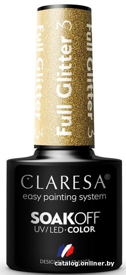 

Гель-лак Claresa Hybrid Full Glitter 3 5 мл