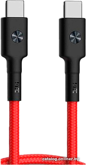 

Кабель ZMI AL353 USB Type-C - USB Type-C (1.5 м, красный)