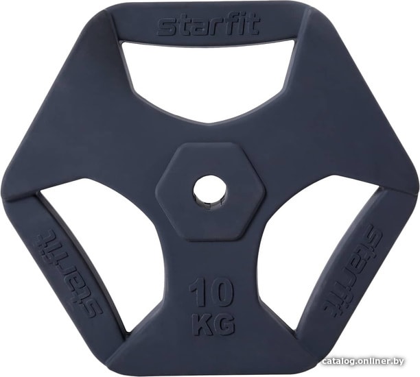 

Диск Starfit BB-205 10 кг (темно-серый)
