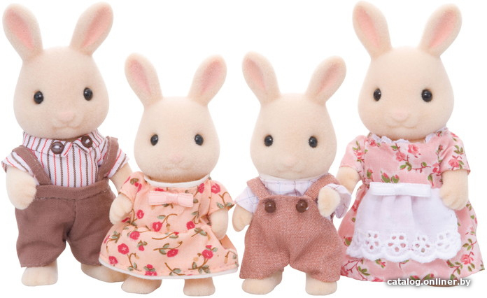 

Набор фигурок Sylvanian Families Семья Молочных Кроликов 4108