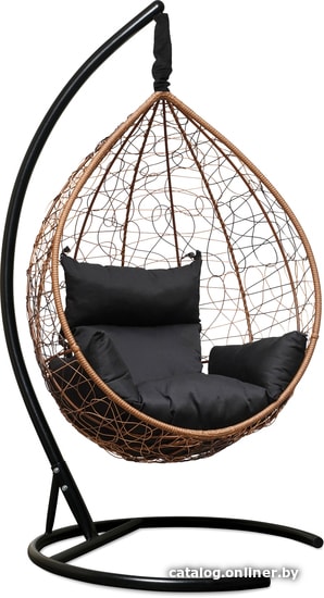

Подвесное кресло Laura Outdoor Sevila (горячий шоколад/черный)