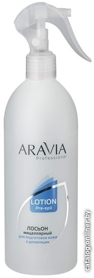 

Aravia Professional мицеллярный перед депиляцией 500 мл