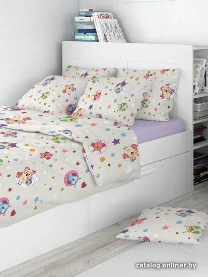 

Постельное белье Amore Mio Combo Gufo 1.5сп