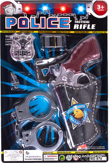 

Игровой набор полицейского Maya Toys Полицейский патруль 878-2