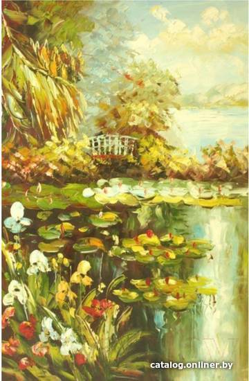 

Картина Tennonart Летний мостик 60x90 TN4077
