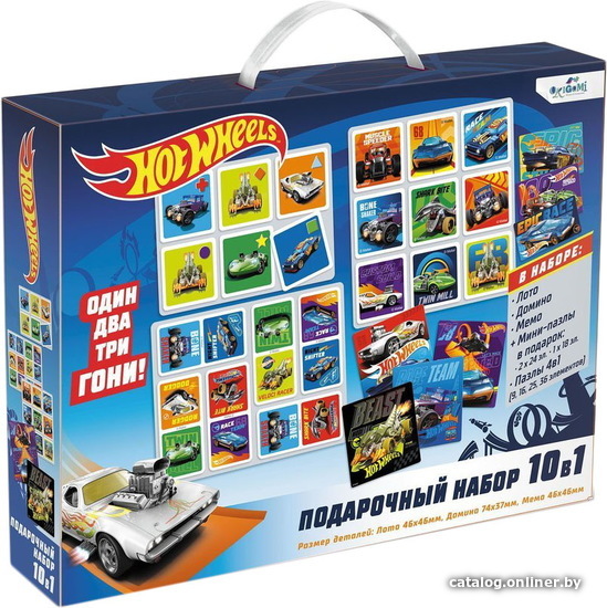 

Развивающая игра Origami Game Hot Wheels 10в1 06738