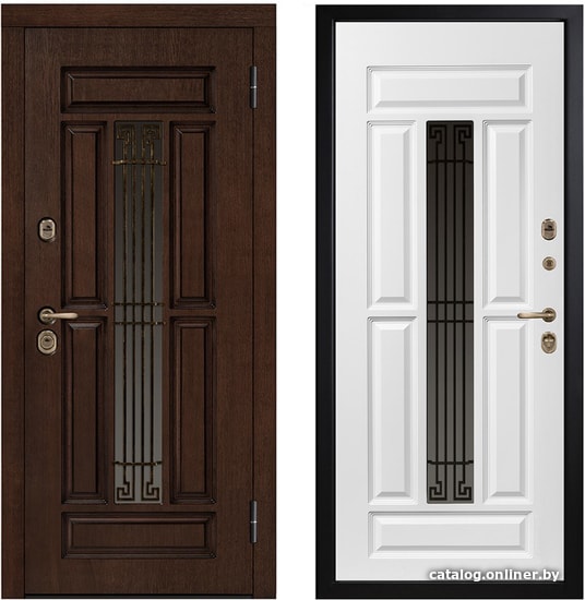 

Металлическая дверь Металюкс Grandwood СМ462/23 (kale profi plus)