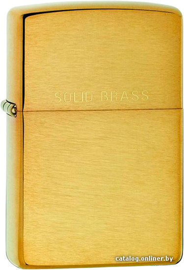 

Зажигалка Zippo Solid Brass 204