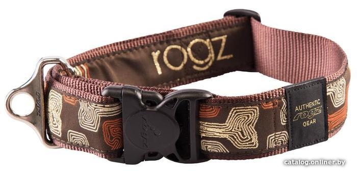 

Ошейник Rogz Fancy Dress RHB04CE (Mocha Bone)