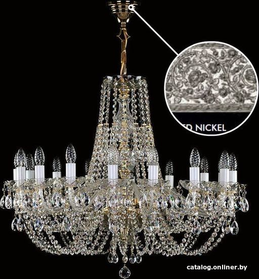 

Подвесная люстра ArtGlass Angelika Dia 850 Nickel Ce