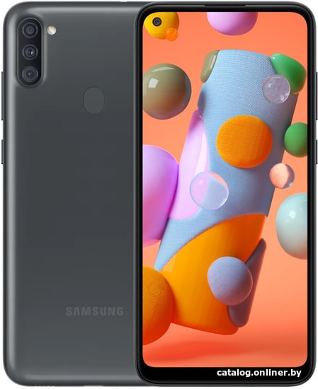 

Смартфон Samsung Galaxy A11 SM-A115F/DSN 2GB/32GB (черный)