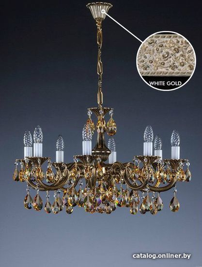 

Подвесная люстра ArtGlass Alice Viii. White Gold Ce