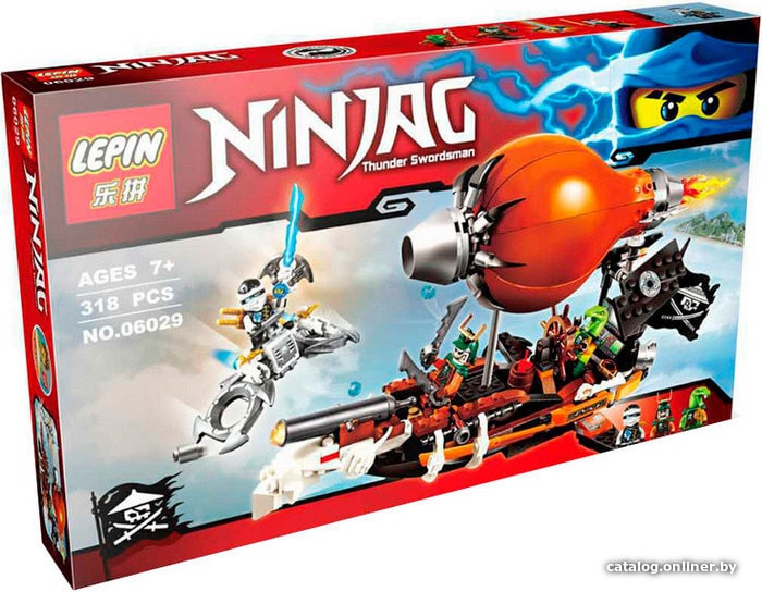

Конструктор Lepin 06029 Дирижабль штурмовик