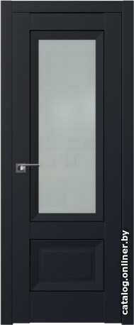 

Межкомнатная дверь ProfilDoors 2.90U 80x200 (черный матовый, стекло матовое)