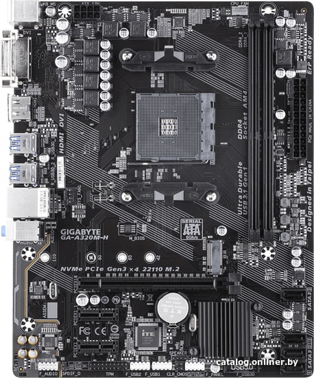 

Материнская плата Gigabyte GA-A320M-H (rev. 1.0)