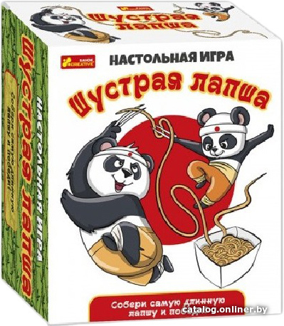 

Детская настольная игра Ranok-Creative Шустрая лапша 12120131Р