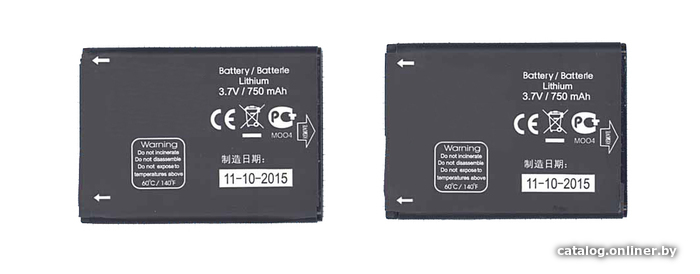 

Аккумулятор для телефона RageX CAB3010010C1 для Alcatel One Touch 108, 109, 208