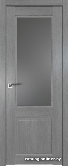 

Межкомнатная дверь ProfilDoors 2.42XN 90x200 (грувд серый, стекло графит)