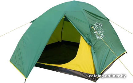 

Треккинговая палатка GOLDEN SHARK Hutte 3 (зеленый)