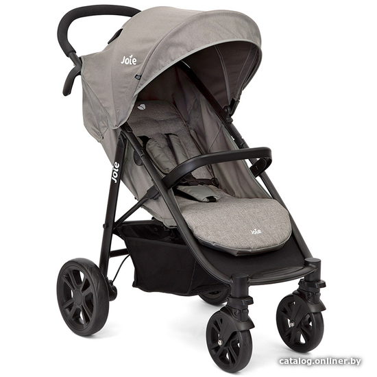 

Коляска прогулочная «книга» Joie Litetrax E (grey flannel)