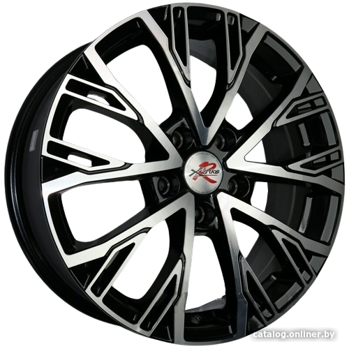 

Литые диски X'trike R207 17x6.5" 5x114.3мм DIA 54.1мм ET 45мм BK/FP