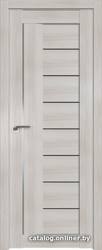 

Межкомнатная дверь ProfilDoors 17X 90x200 (эш вайт мелинга/стекло черный триплекс)