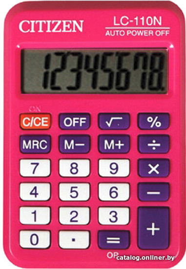 

Калькулятор Citizen LC-110NRPK