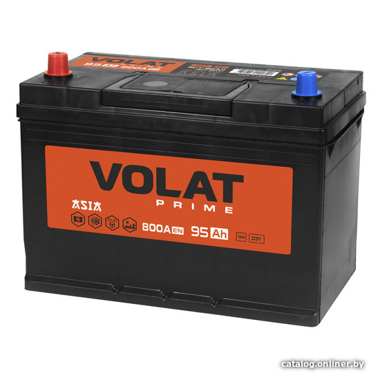

Автомобильный аккумулятор VOLAT Prime Asia L+ (95 А·ч)