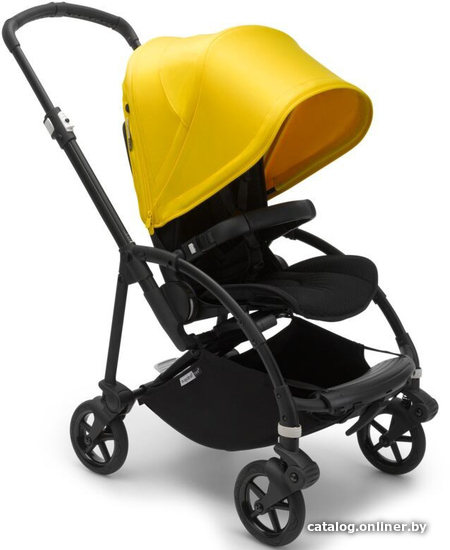 

Коляска прогулочная «книга» Bugaboo Bee6 (black/black/lemon yellow)