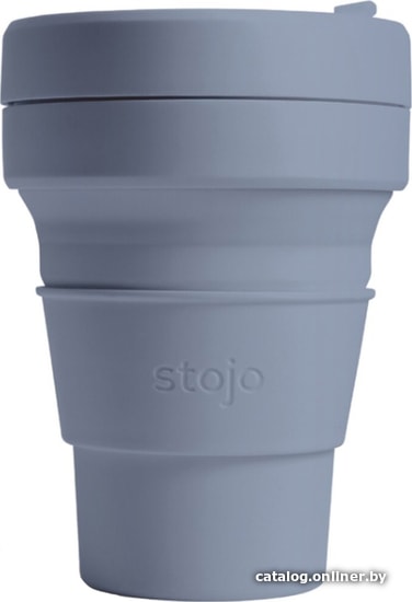 

Многоразовый стакан Stojo S1-STE-C (сталь, 0.355 л)