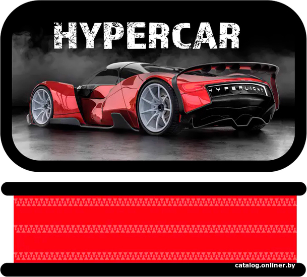 

Пенал Пчелка Hypercar ПО-110 (черный/красный)