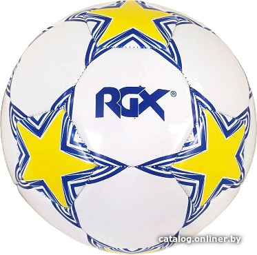 

Мяч RGX RGX-FB-1710 (4 размер, белый/желтый/синий)