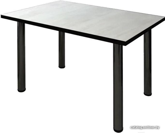 

Кухонный стол Solt 120x80 (северное дерево светлое/ноги черные)