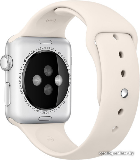 

Ремешок Apple спортивный 42 мм (мраморно-белый) [MLL12]