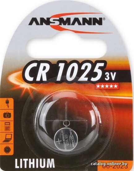

Батарейка Ansmann CR1025 [1516-0005]