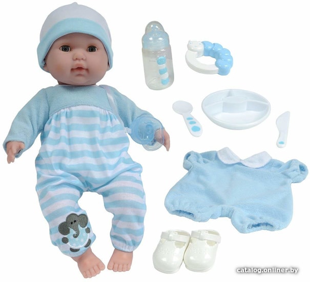 

Пупс JC Toys Berenguer Boutique в голубой одежде 30044