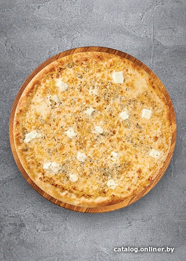 

Пицца Contrabanda Четыре сыра (30 см)