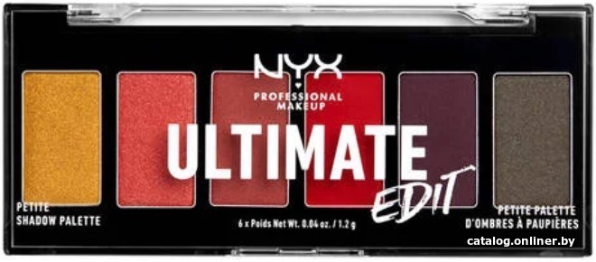 

Палитра теней NYX Ultimate Edit Petite Shadow Palette (Phoenix) 8.2 г