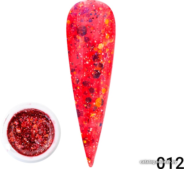 

Гель Global Fashion Diamond Painting Glitter Gel (тон 12 ) 5 г