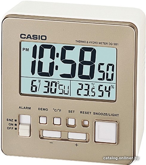 

Настольные часы Casio DQ-981-9ER