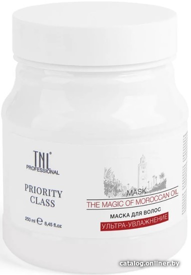 

Маска TNL Professional Priority Class The Magic Of Moroccan Oil Ультра-увлажнение волос 250 мл