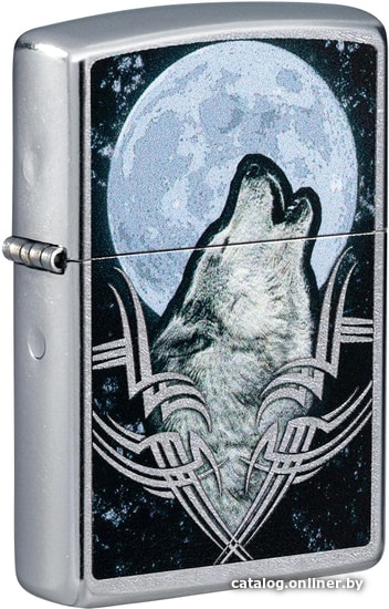 

Зажигалка Zippo Howling Wolf Design 49261-000003
