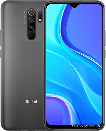 

Смартфон Xiaomi Redmi 9 4GB/64GB международная версия с NFC (серый)