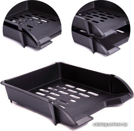 

Лоток для бумаг Стамм ОФ300 (черный)