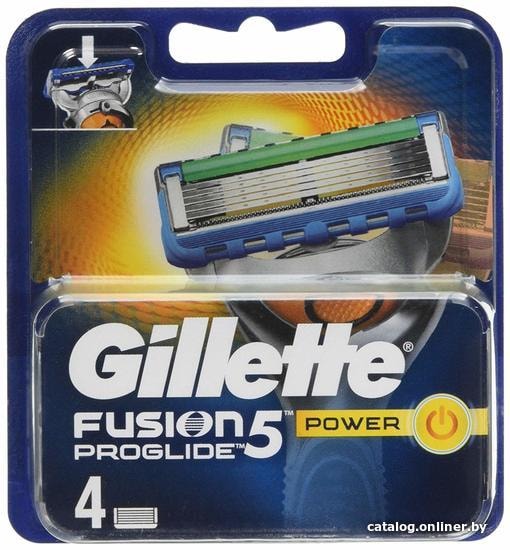 Сменные кассеты для бритья gillette жиллет fusion 4 штуки