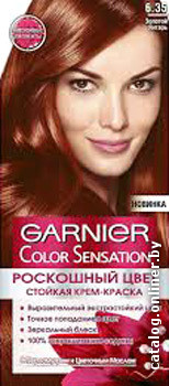 

Крем-краска для волос Garnier Color Sensation 6.35 золотой янтарь