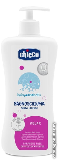 

Пена для ванны детская Chicco Baby Moments Relax 500 мл